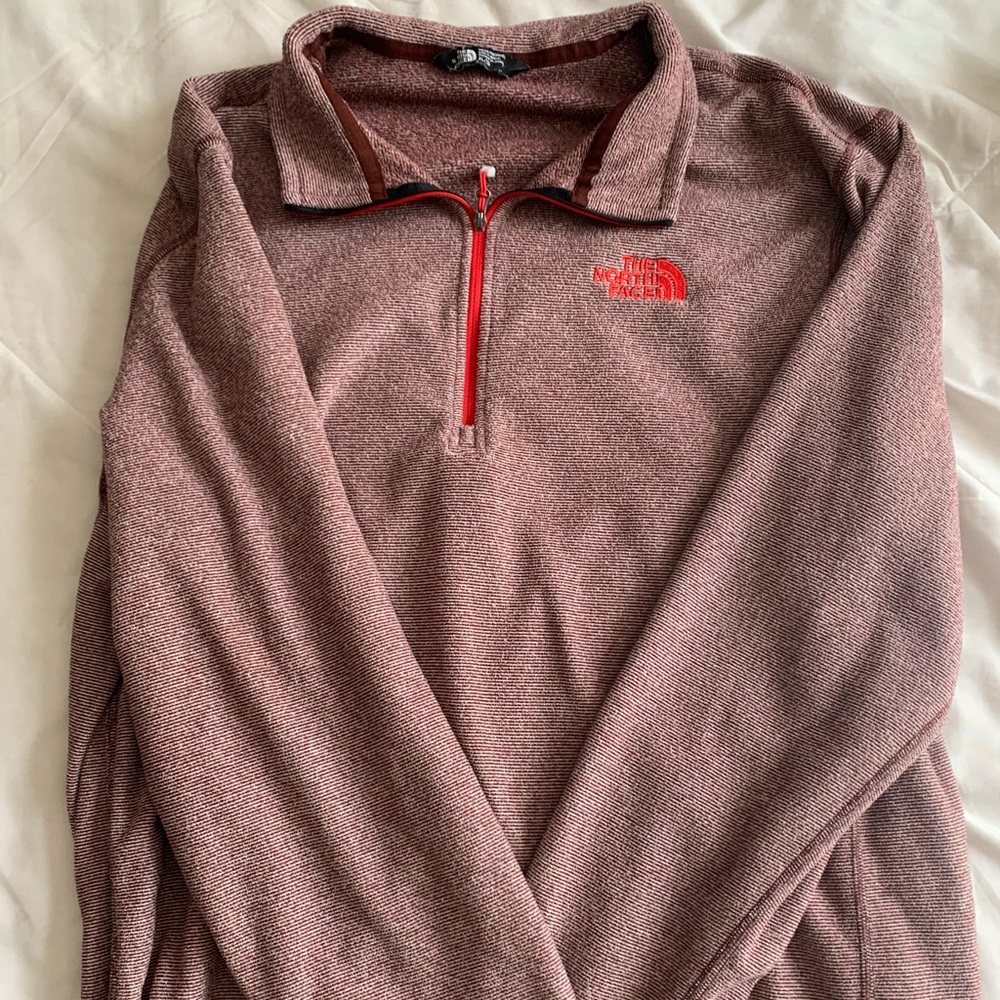 North face quarter zip